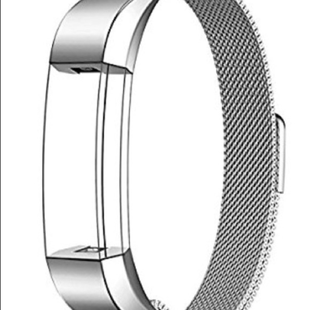 Fitbit Alta Silver and Gold Bands